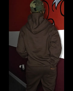 Brown Beauty From Da Hood Brown Sweatsuit