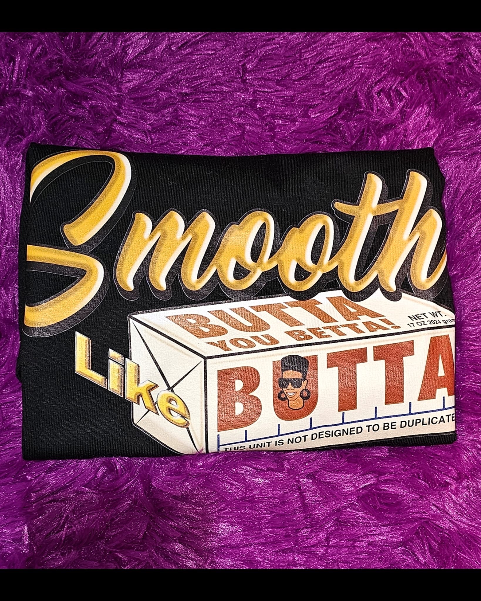Smooth Like Butta: Black & Gold