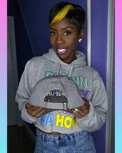 Brown Beauty From Da Hood Embroidered Hat