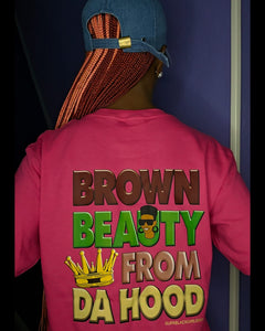 Smooth Like Butta Pink T-shirt (Green)